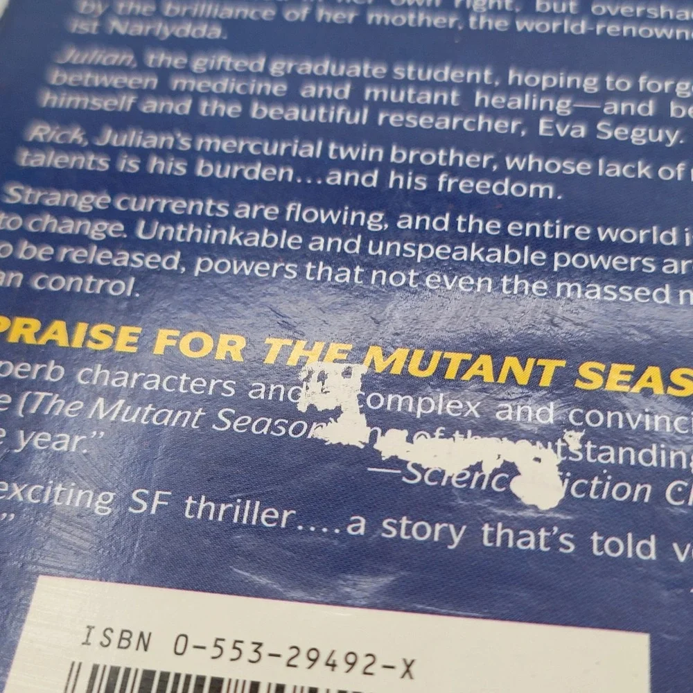 Karen Haber Mutant Season Complete 4 Book PB Set 1st Prints Silverberg Sci-Fi